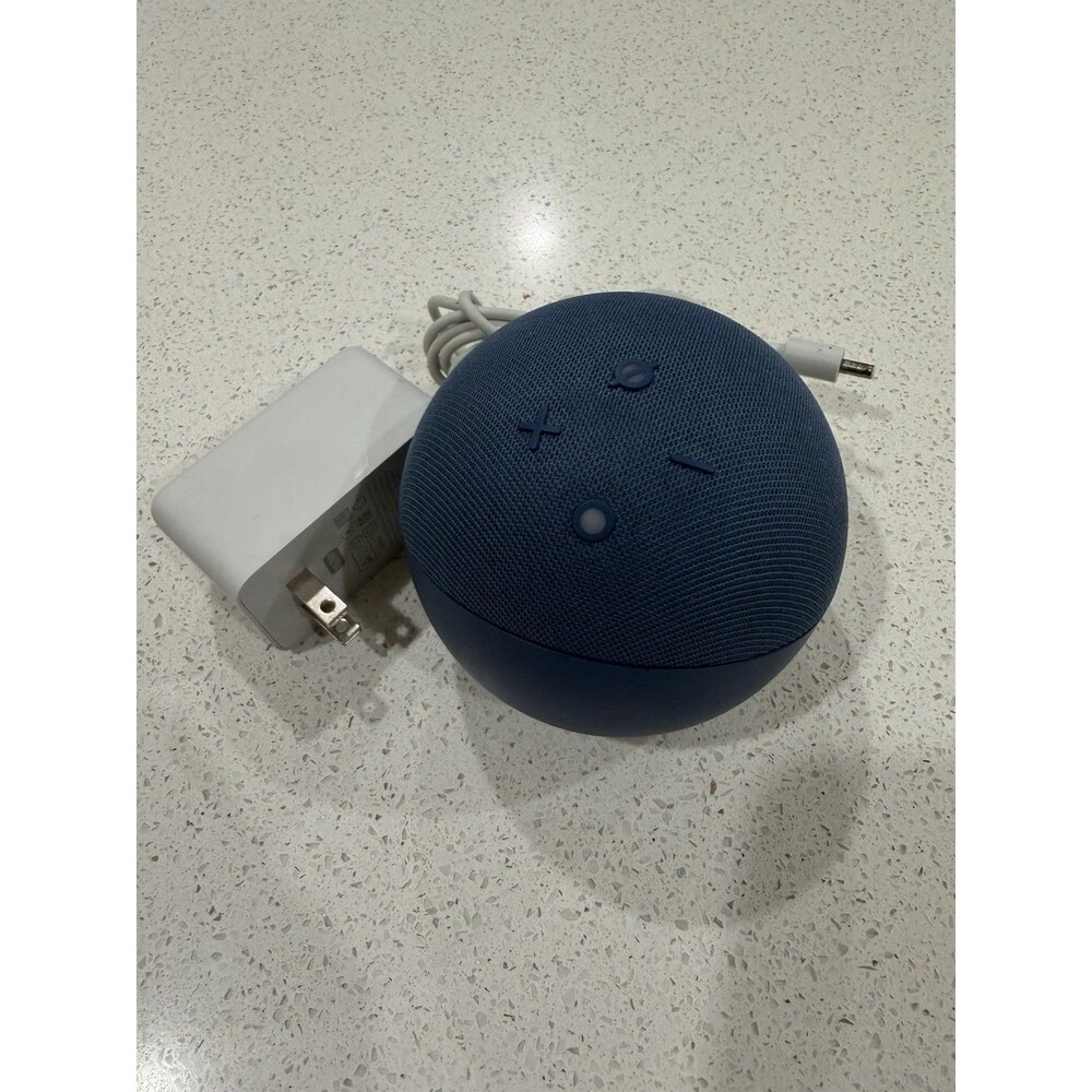 Amazon Echo Dot 5th Generation C2N6L4 Smart Speaker Blue Bluetooth Alexa Tested